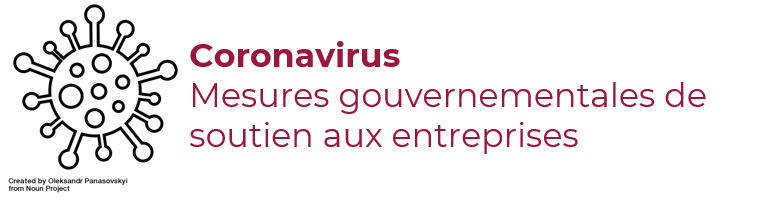 Coronavirus : Mesures de soutien aux entreprises